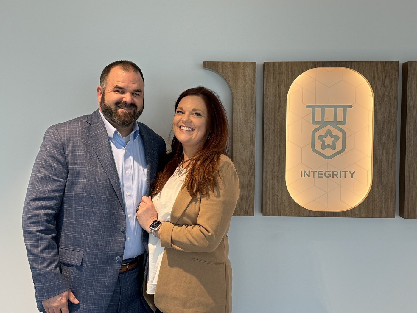 Mark and Nicole Brown, co-founders of Dominion Insurance Marketing